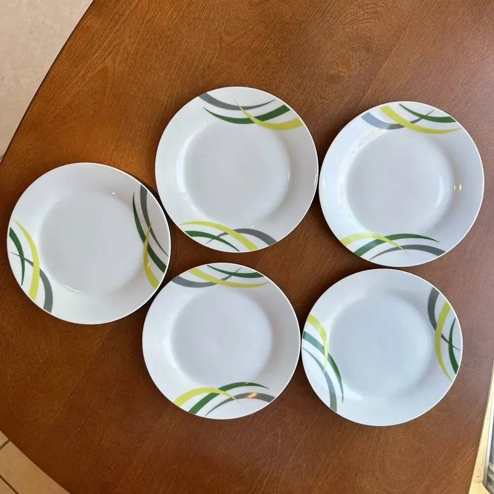 Vintage Prima Tavola Porcelain Salad Dessert Plates 7.5